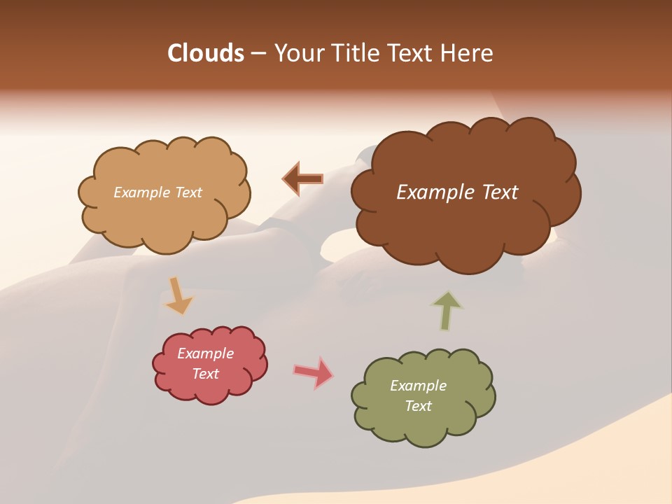 Fit Girl Hand PowerPoint Template