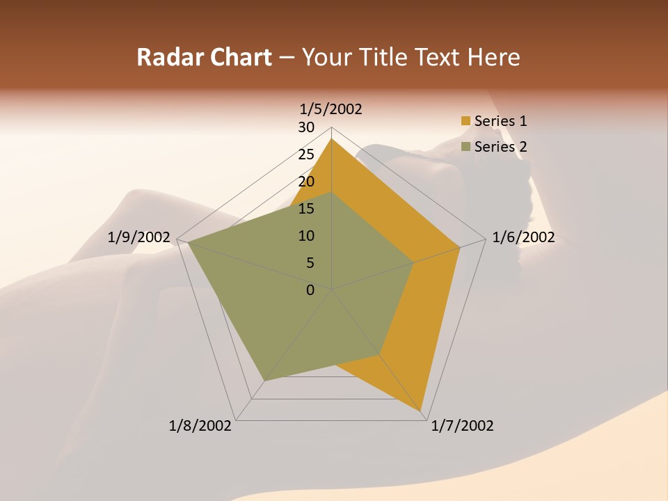 Fit Girl Hand PowerPoint Template