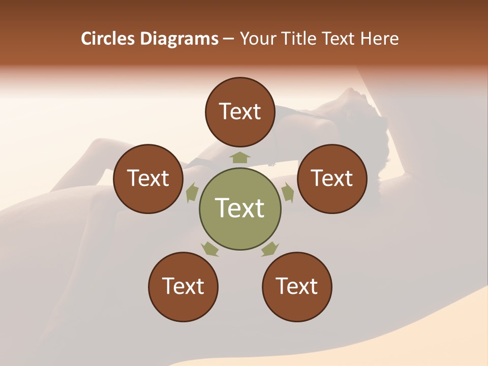 Fit Girl Hand PowerPoint Template