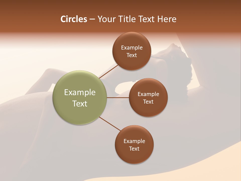 Fit Girl Hand PowerPoint Template