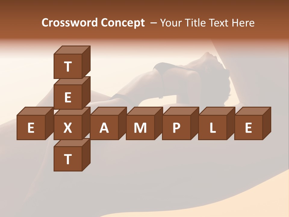 Fit Girl Hand PowerPoint Template