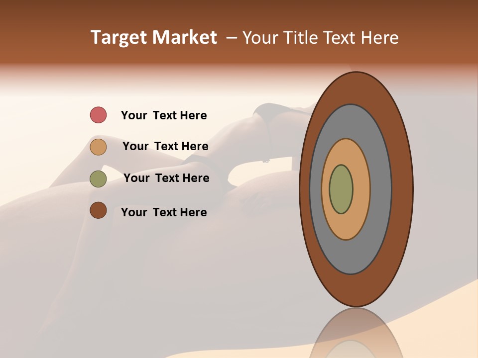 Fit Girl Hand PowerPoint Template