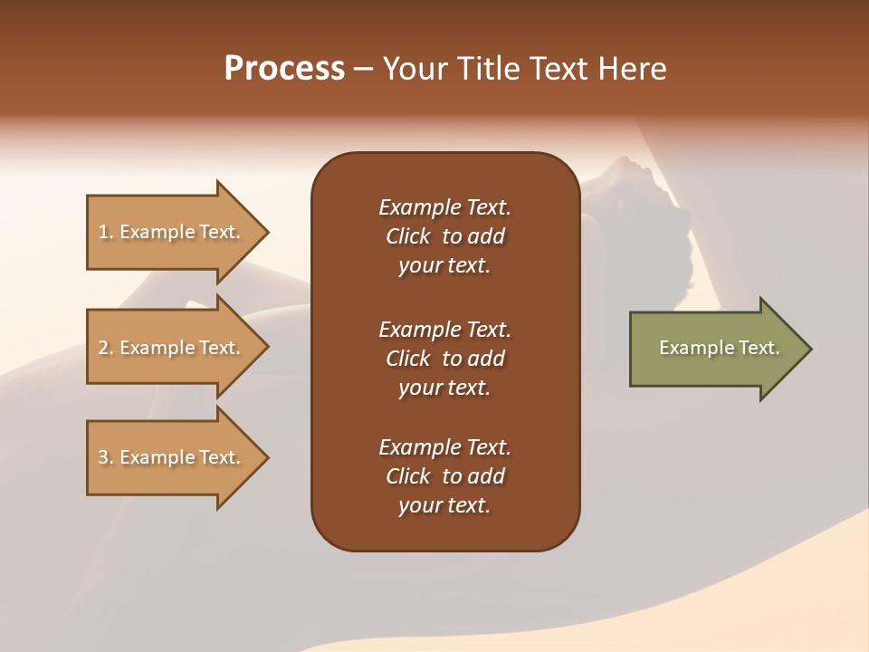 Fit Girl Hand PowerPoint Template