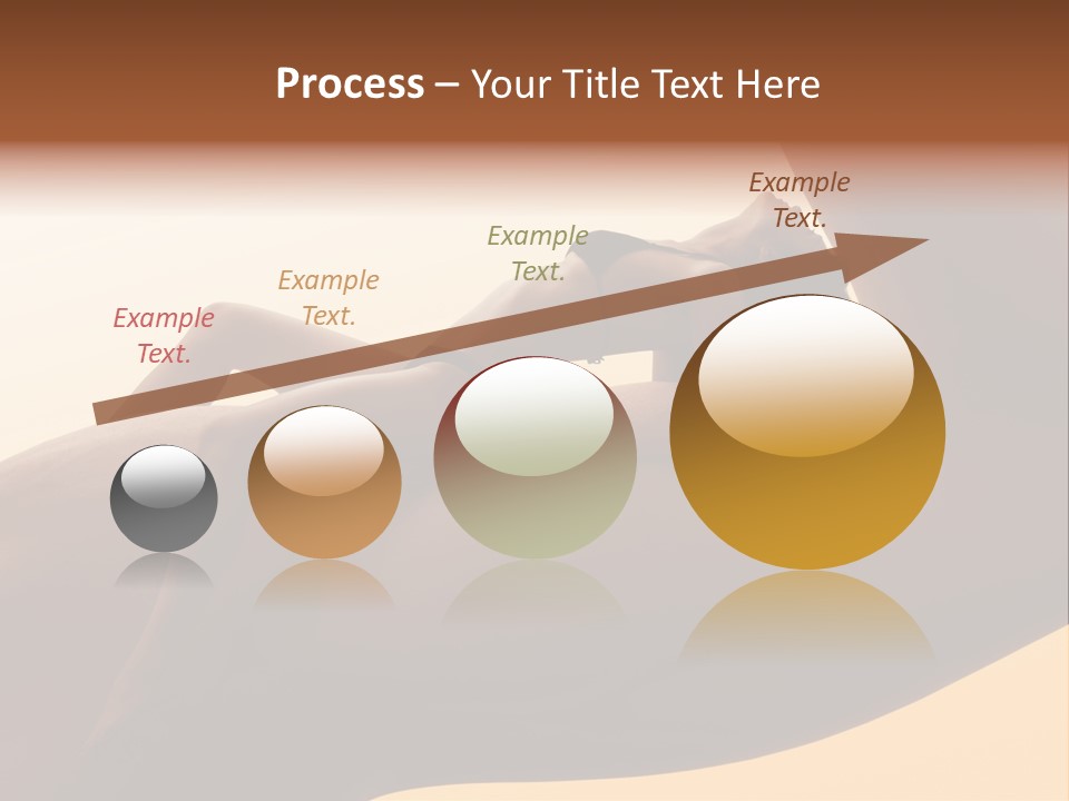 Fit Girl Hand PowerPoint Template