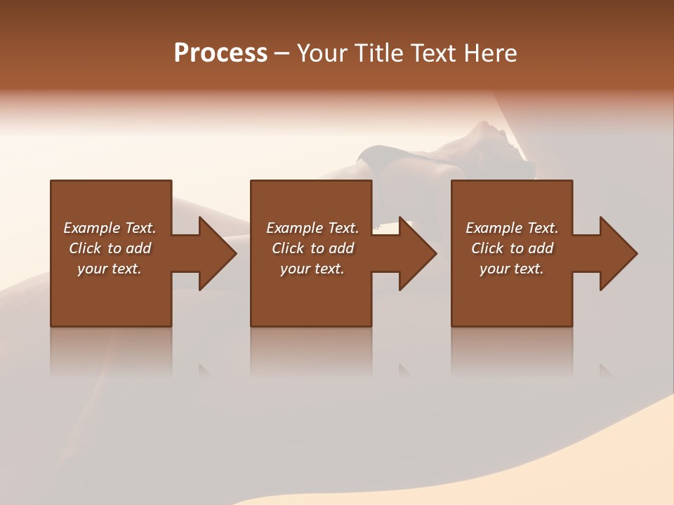 Fit Girl Hand PowerPoint Template