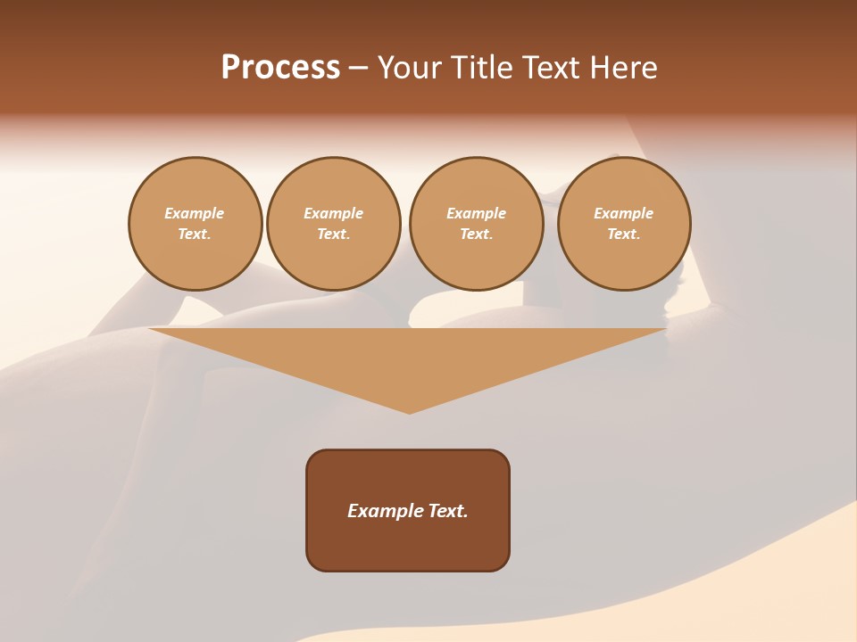 Fit Girl Hand PowerPoint Template