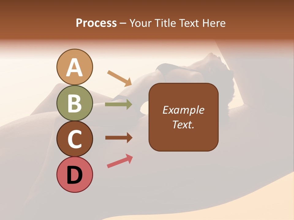 Fit Girl Hand PowerPoint Template