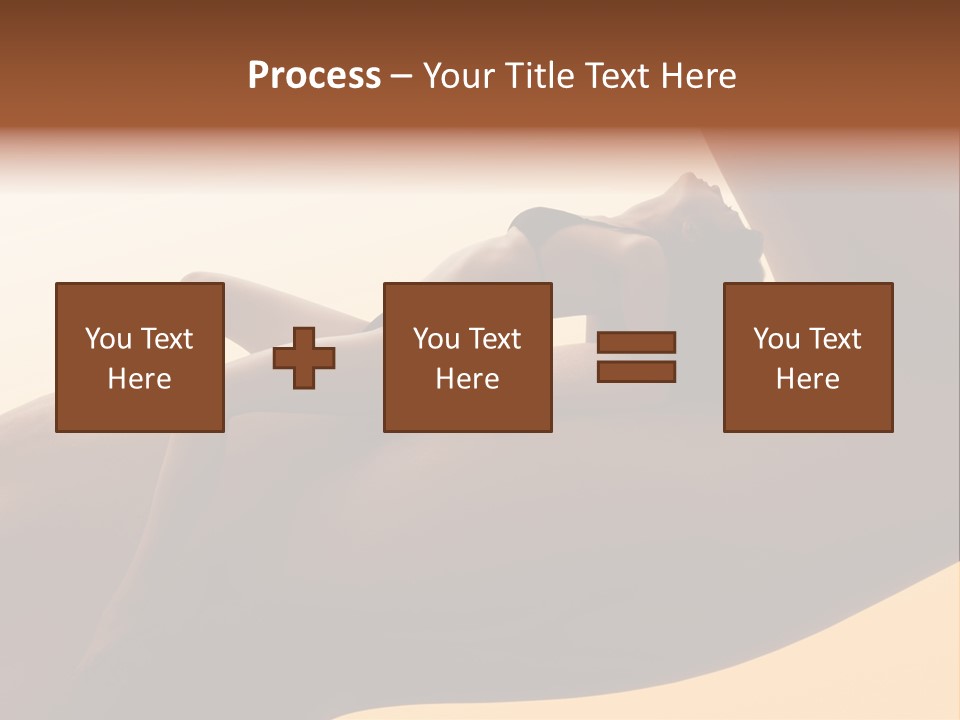 Fit Girl Hand PowerPoint Template