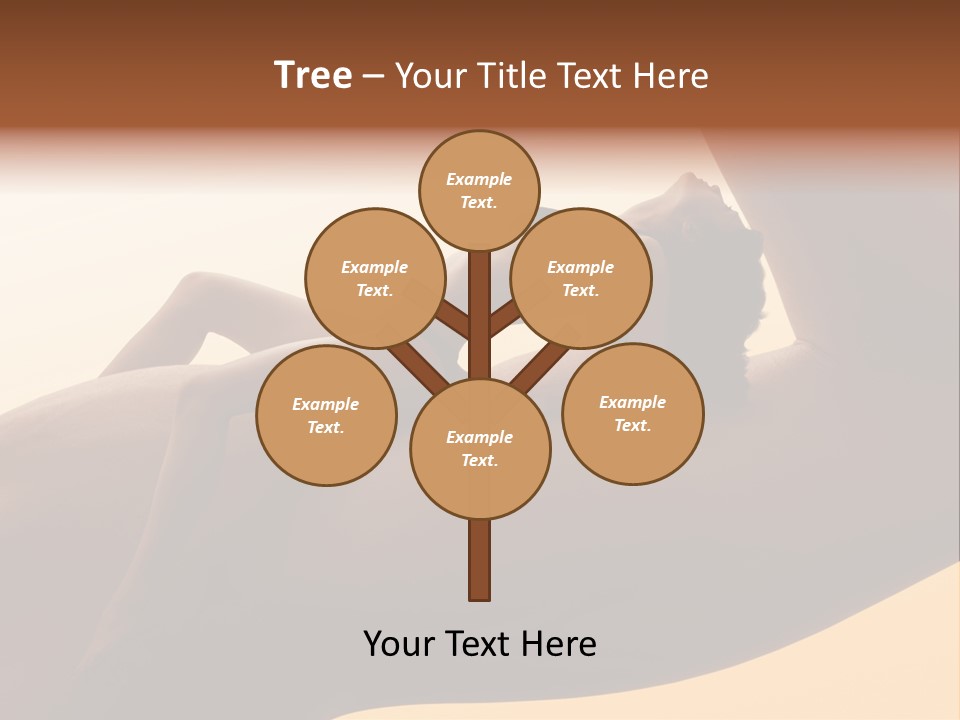 Fit Girl Hand PowerPoint Template