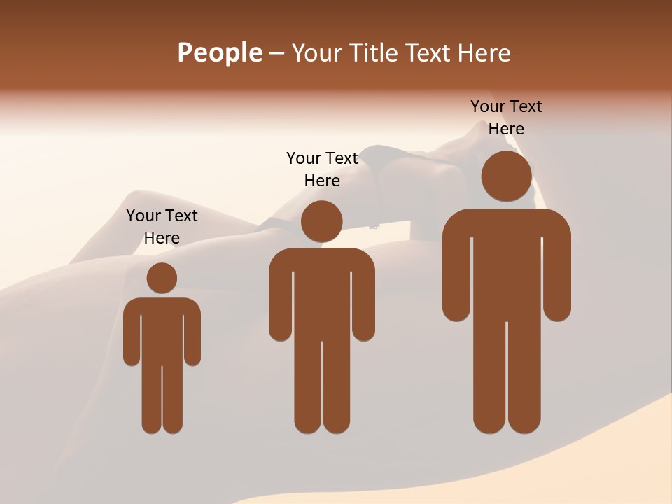 Fit Girl Hand PowerPoint Template