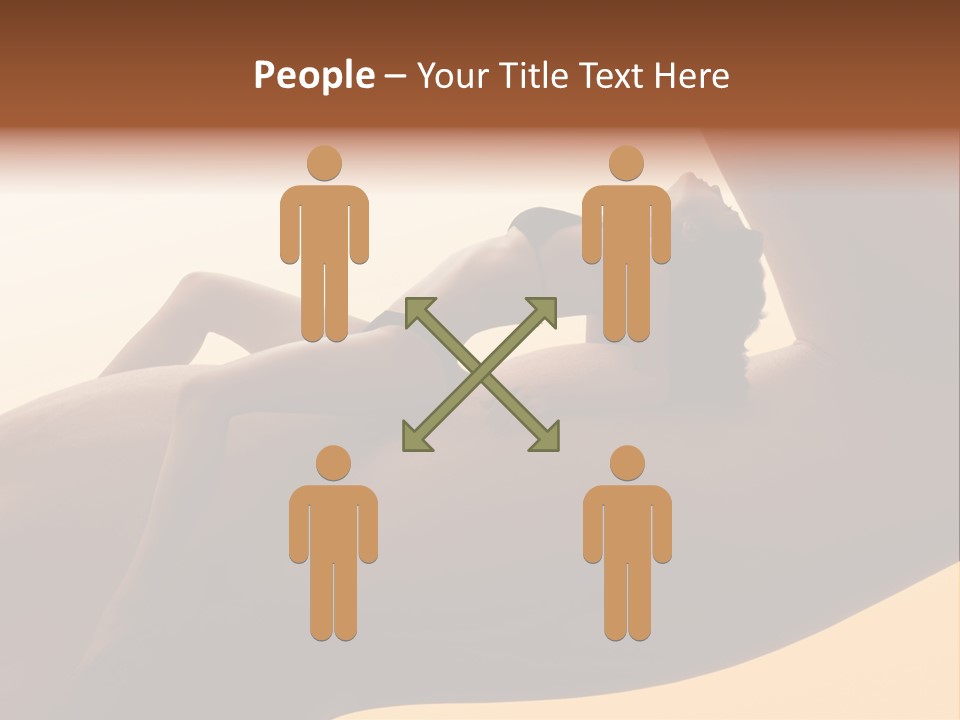 Fit Girl Hand PowerPoint Template