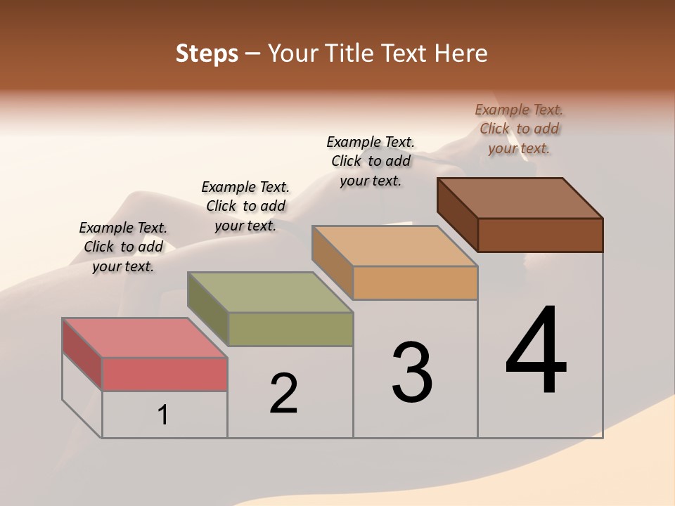 Fit Girl Hand PowerPoint Template