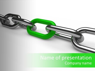 Business Iron Strength PowerPoint Template