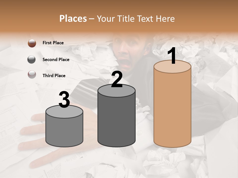 Hope Holding Pile PowerPoint Template