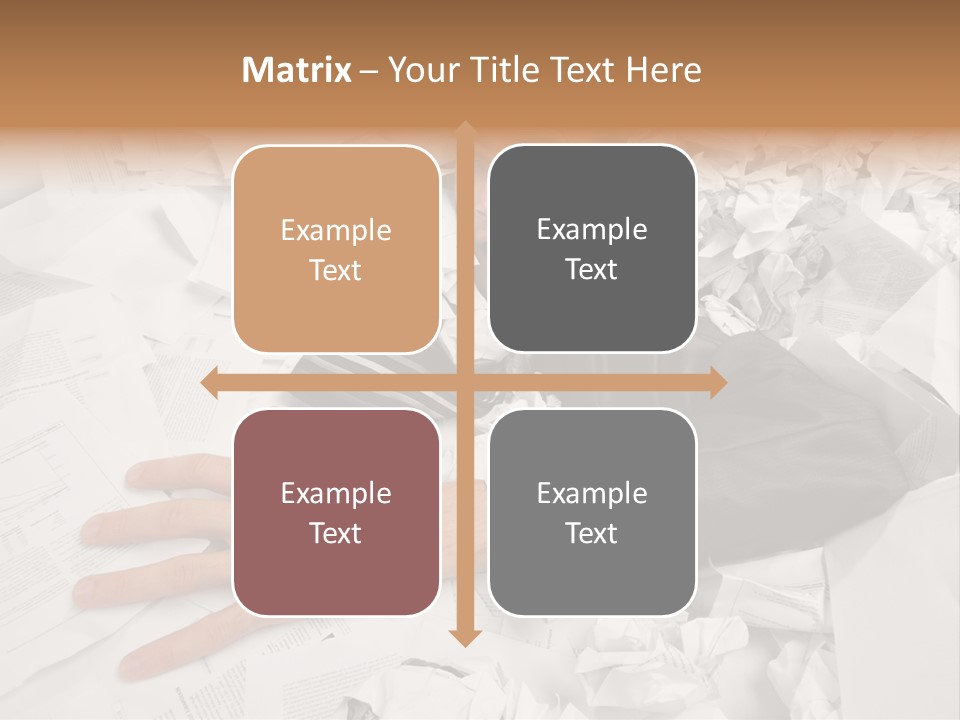 Hope Holding Pile PowerPoint Template