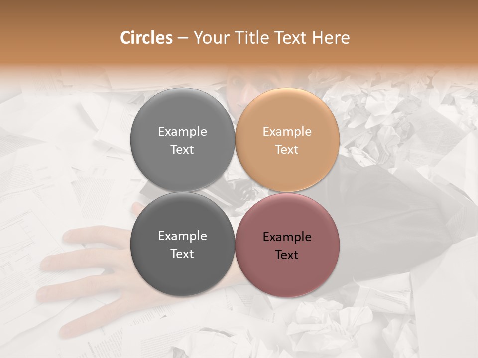 Hope Holding Pile PowerPoint Template
