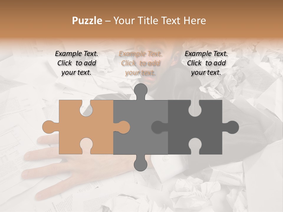 Hope Holding Pile PowerPoint Template