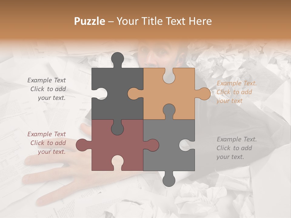 Hope Holding Pile PowerPoint Template