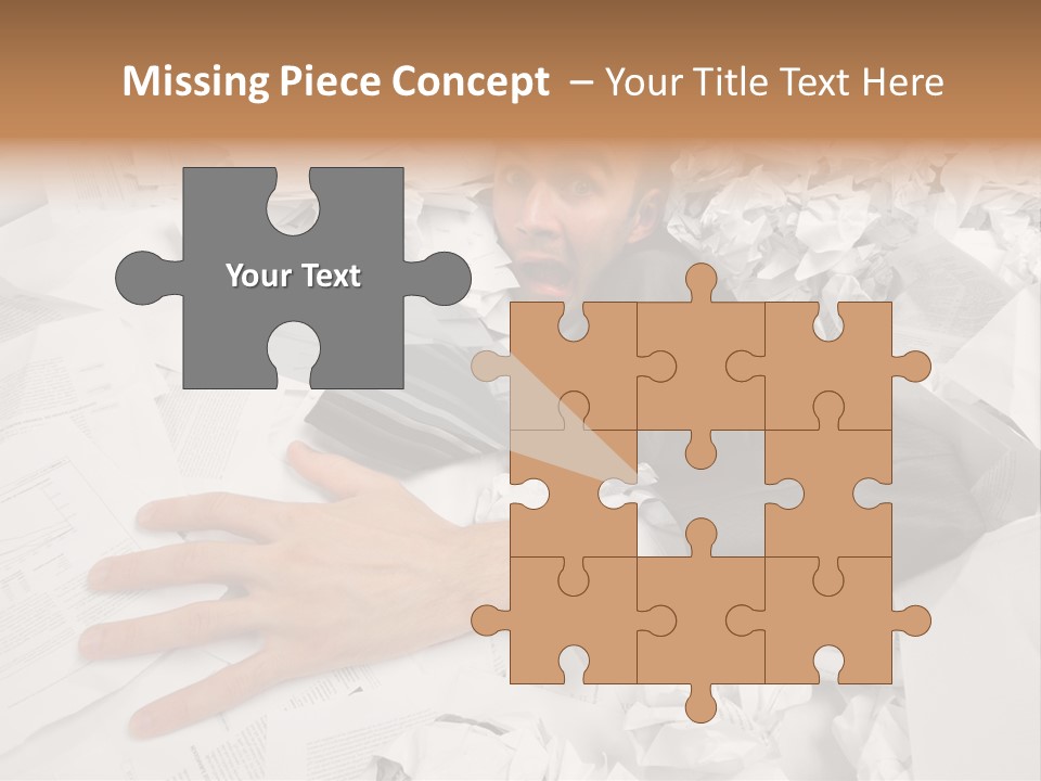 Hope Holding Pile PowerPoint Template