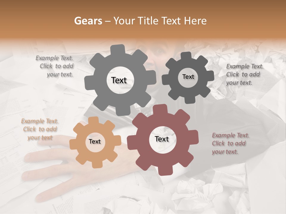 Hope Holding Pile PowerPoint Template