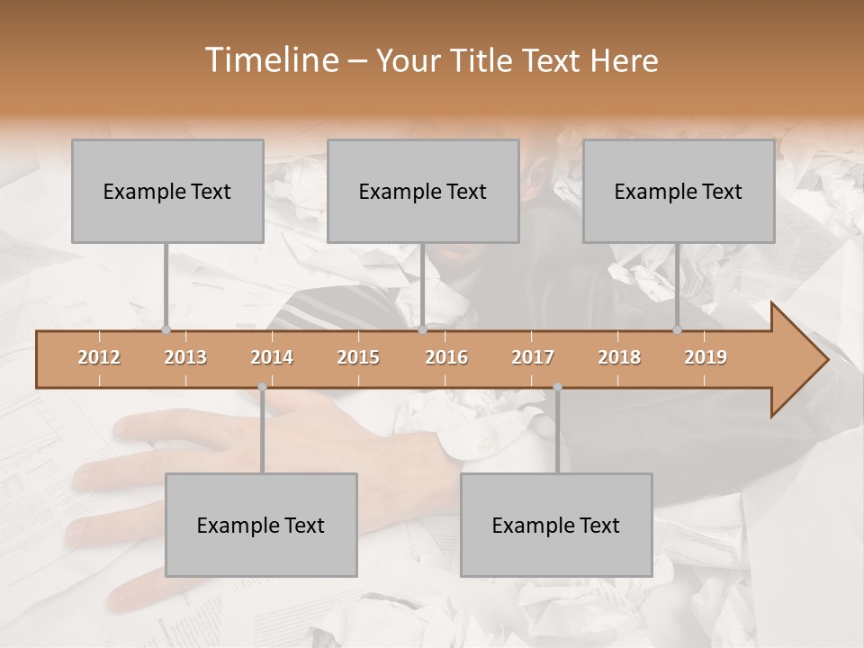 Hope Holding Pile PowerPoint Template