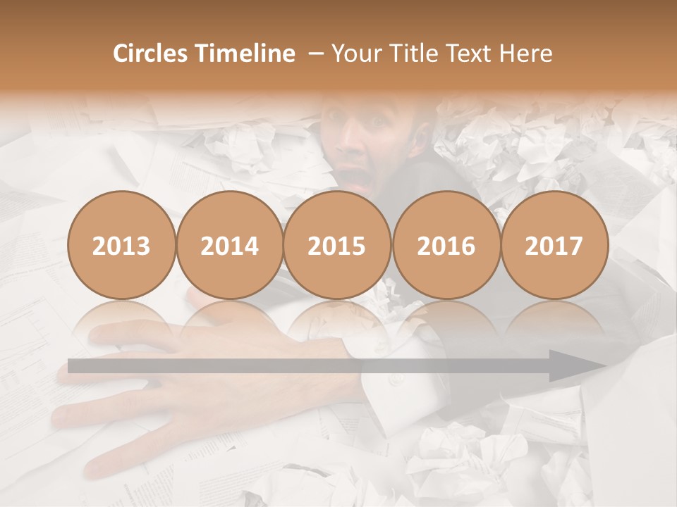 Hope Holding Pile PowerPoint Template