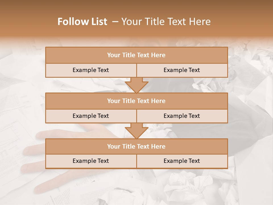 Hope Holding Pile PowerPoint Template