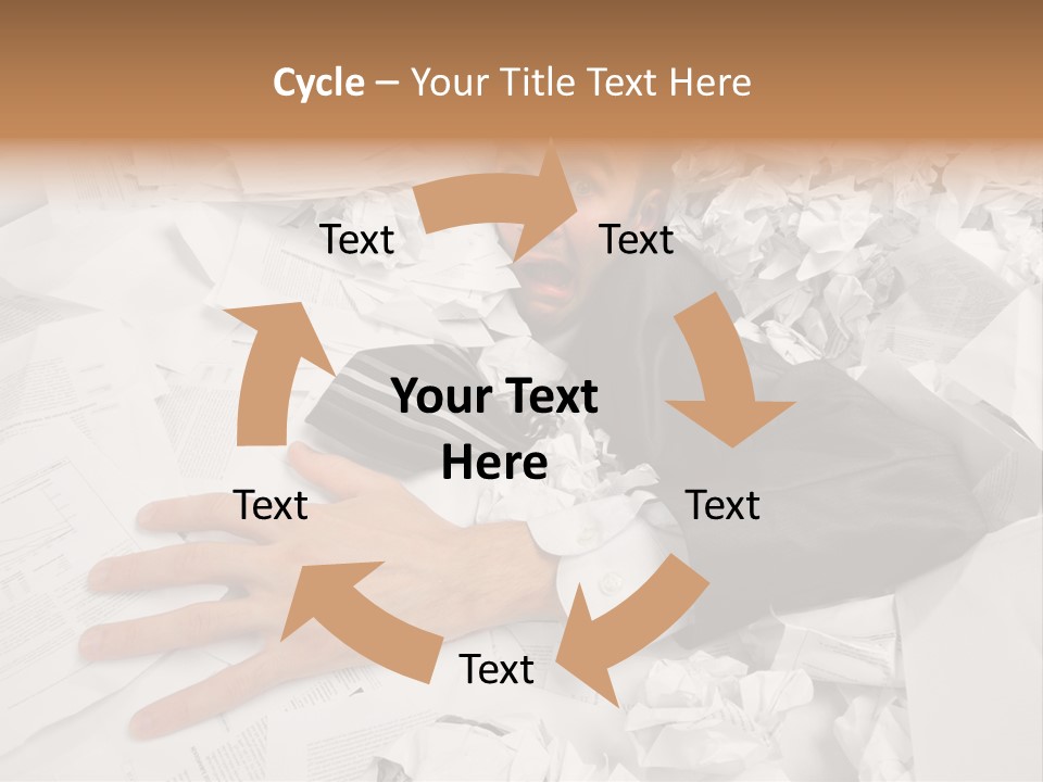 Hope Holding Pile PowerPoint Template