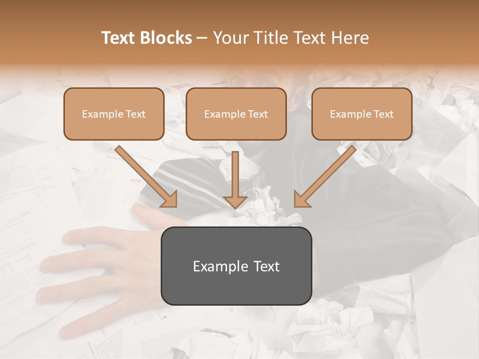 Hope Holding Pile PowerPoint Template