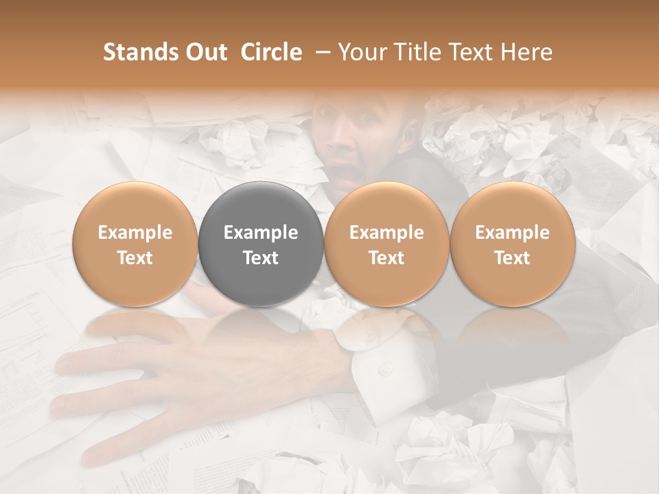 Hope Holding Pile PowerPoint Template