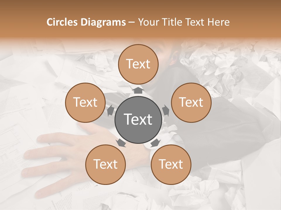 Hope Holding Pile PowerPoint Template