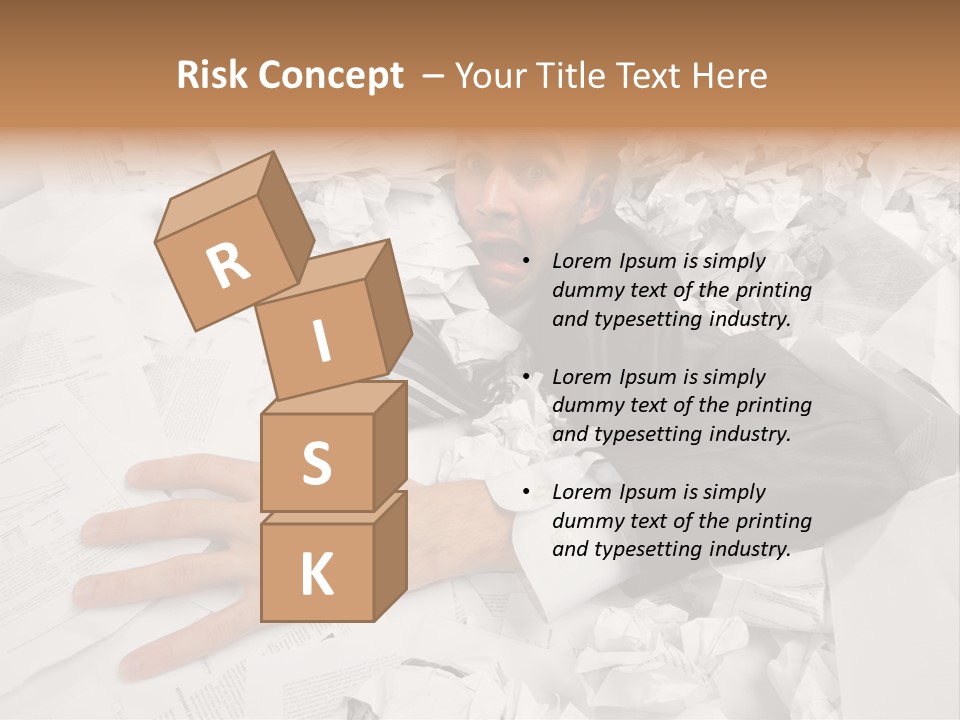 Hope Holding Pile PowerPoint Template