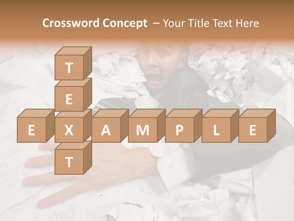 Hope Holding Pile PowerPoint Template