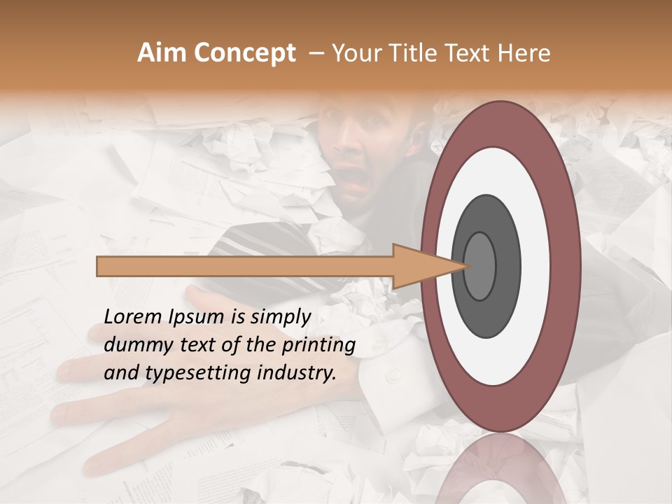 Hope Holding Pile PowerPoint Template