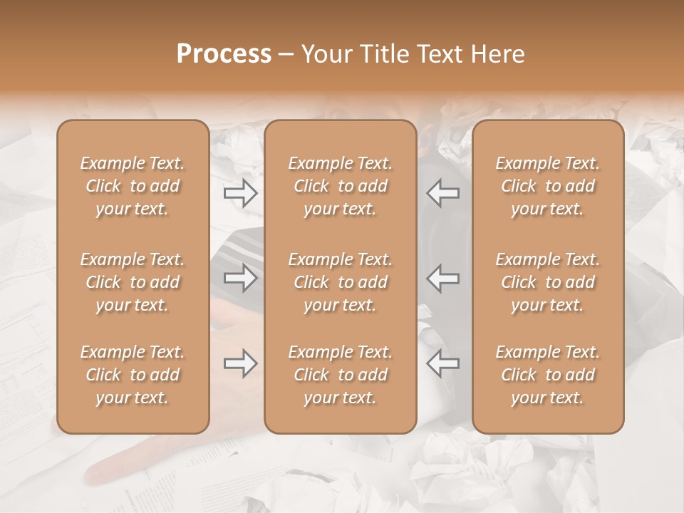 Hope Holding Pile PowerPoint Template