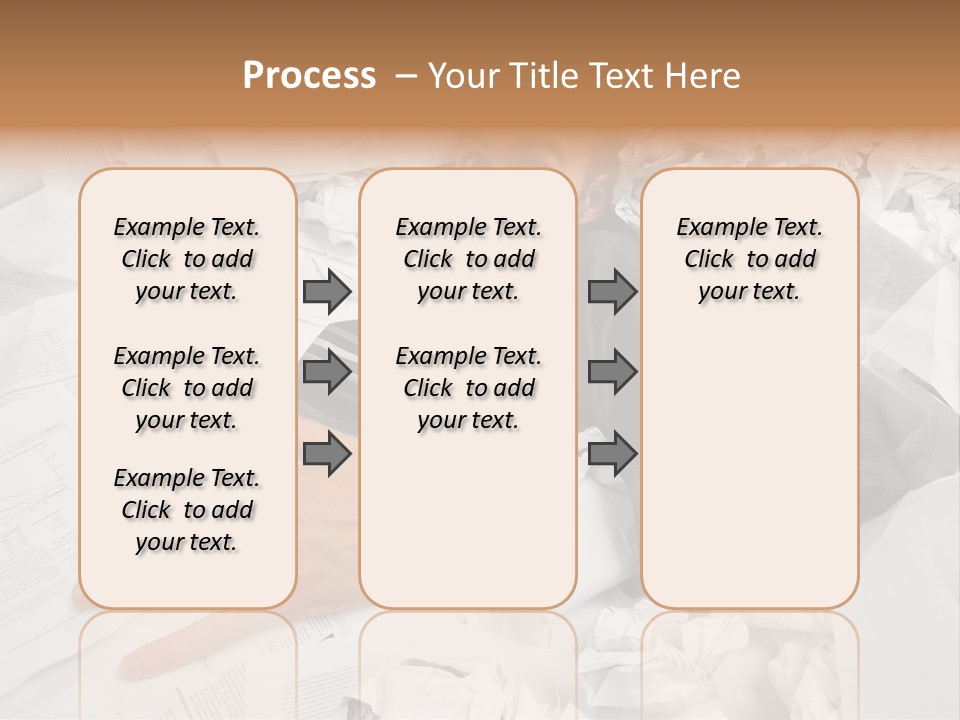 Hope Holding Pile PowerPoint Template