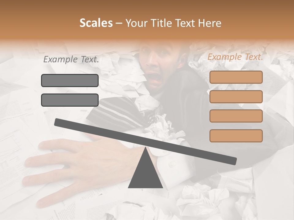 Hope Holding Pile PowerPoint Template