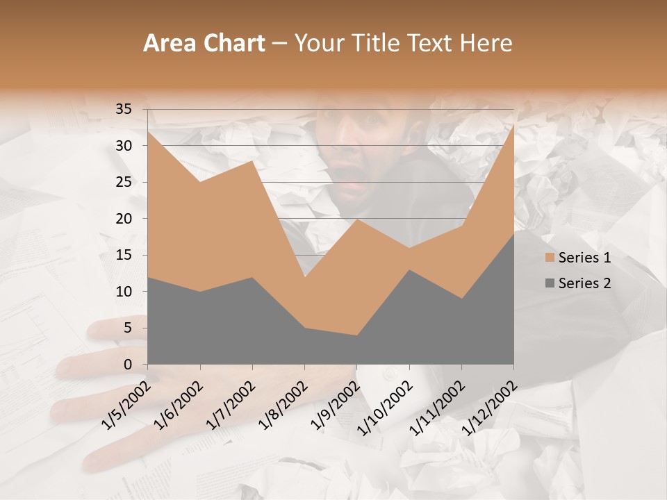 Hope Holding Pile PowerPoint Template