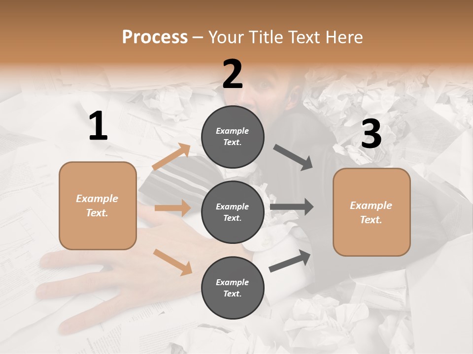 Hope Holding Pile PowerPoint Template