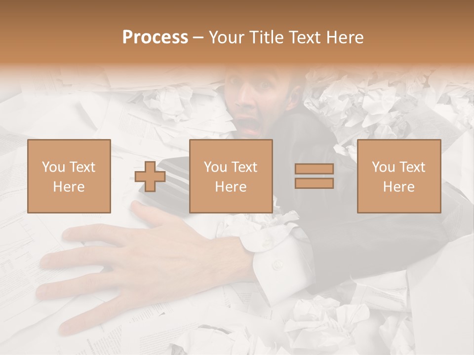 Hope Holding Pile PowerPoint Template