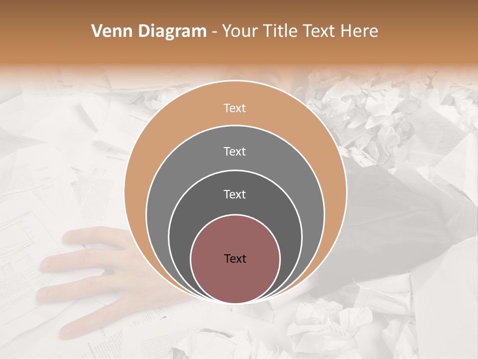 Hope Holding Pile PowerPoint Template