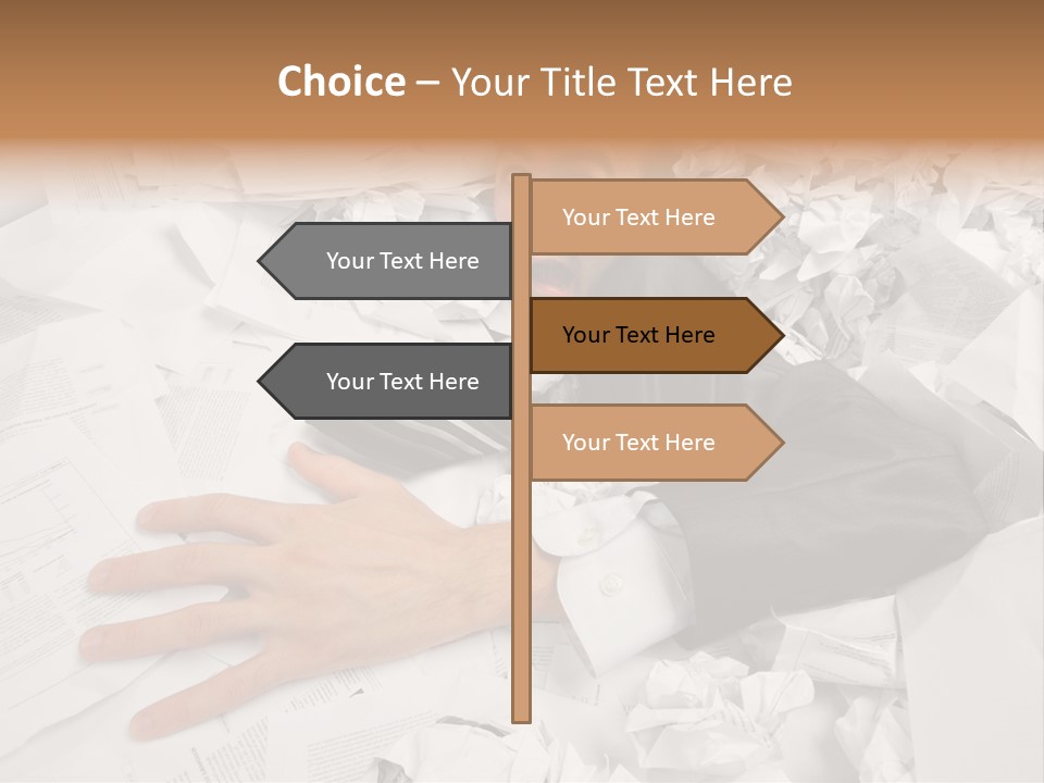 Hope Holding Pile PowerPoint Template