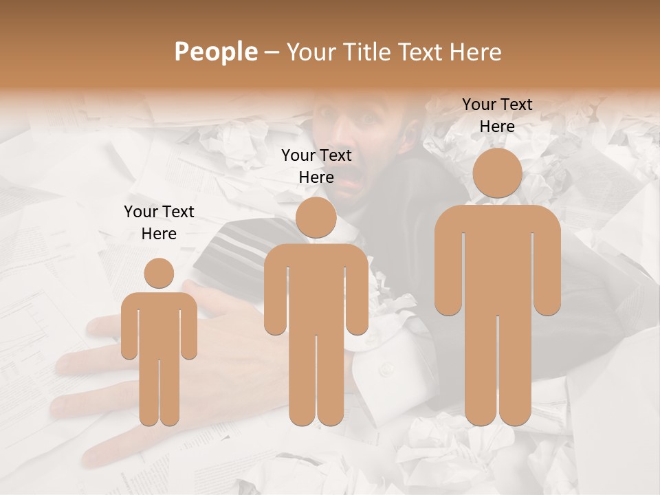 Hope Holding Pile PowerPoint Template