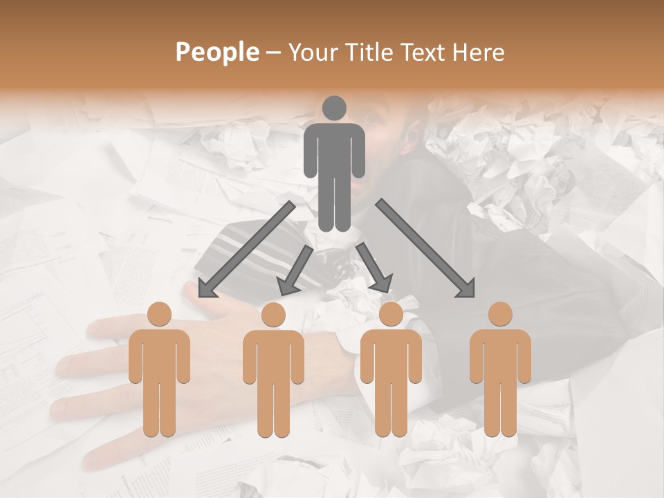 Hope Holding Pile PowerPoint Template