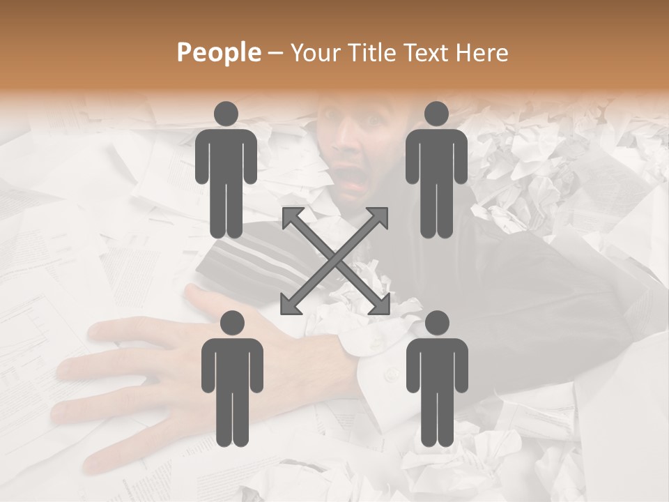 Hope Holding Pile PowerPoint Template