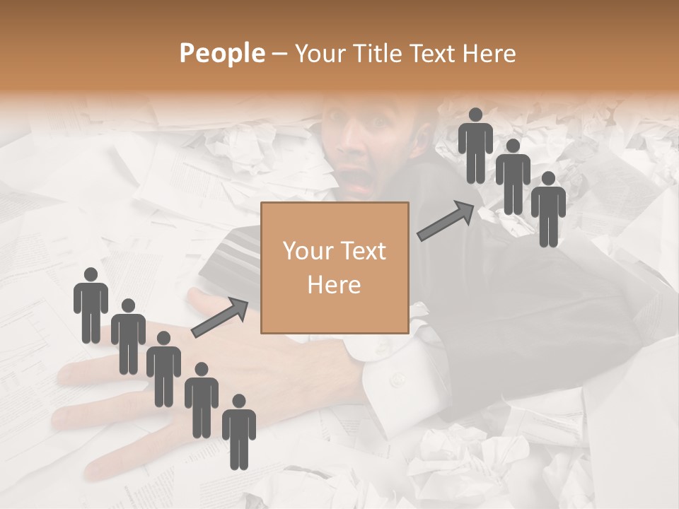 Hope Holding Pile PowerPoint Template