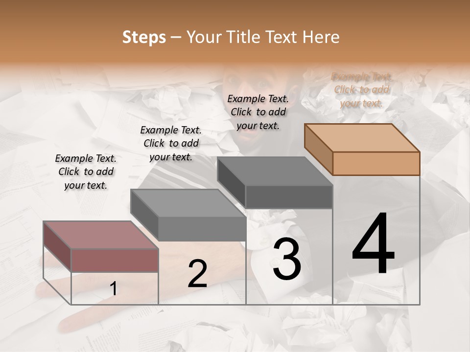 Hope Holding Pile PowerPoint Template