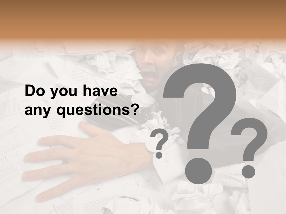 Hope Holding Pile PowerPoint Template