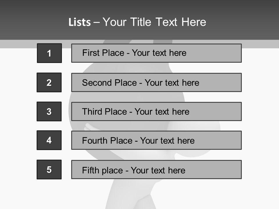 Comic Equipment Weight PowerPoint Template