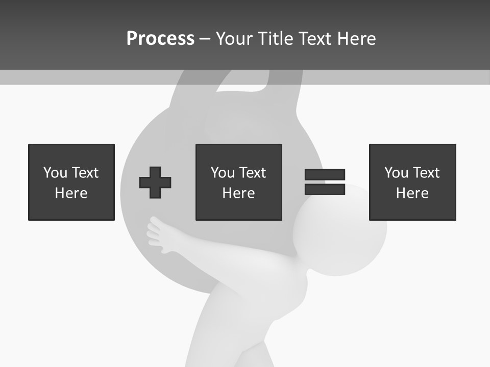 Comic Equipment Weight PowerPoint Template